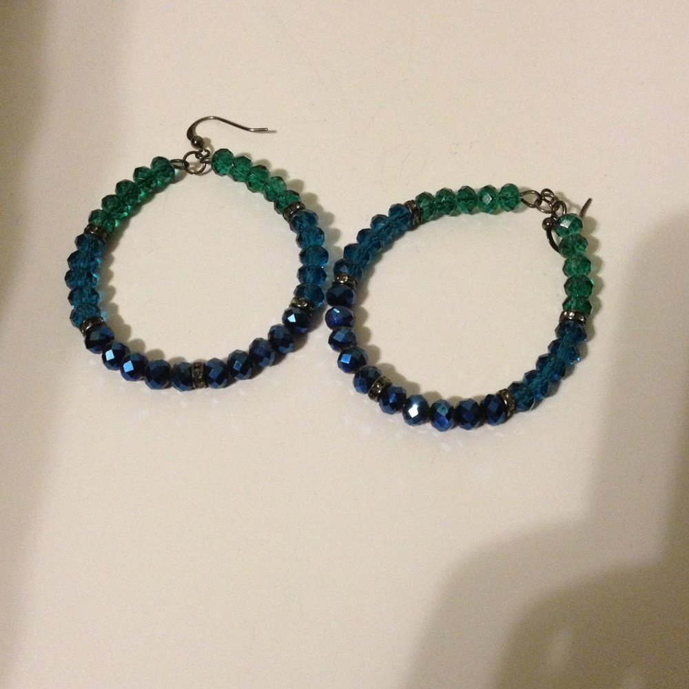 Blue Earrings